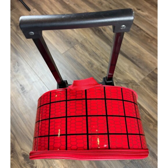 Disney Store Spiderman Rolling Suitcase Carry-On Disney Store Red - Picture 3 of 7